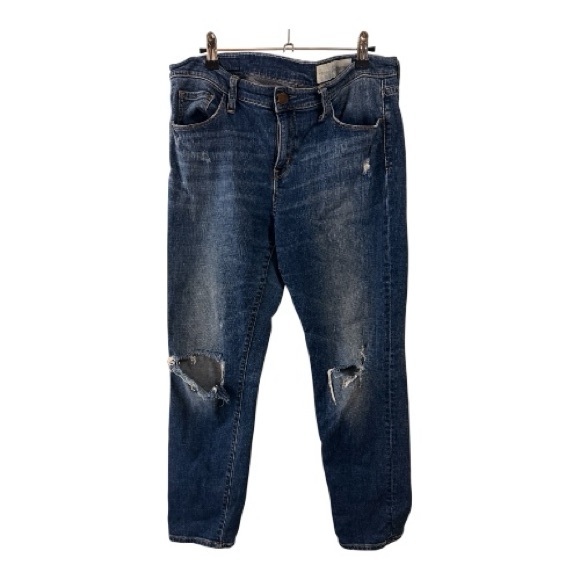 Treasure & Bond Distressed Blue Jeans - Picture 1 of 4